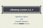 Chemistry Lecture L.S. 3