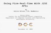 Doing Firm-Real-Time With J2SE APIs