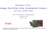 Washington State  Energy Facility Site Evaluation Council Jim Luce ,  EFSEC Chair