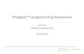 Phidgets™ programming framework