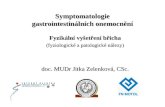 Symptomatologie gastrointestinálních onemocnění