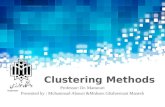 Clustering Methods