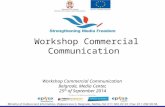 Workshop  Commercial Communication