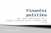 Finanční politika