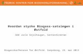 Biogasskonferanse for Østfold. Sarpsborg, 23. mai 2013