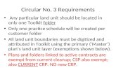 Circular No. 3 Requirements