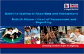 Baseline testing in Reporting and Assessment
