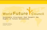Governance Structures that Respect the Rights of Future Generations