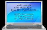 Multimedia Presentation:  Digital Portfolios