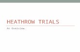 Heathrow trials