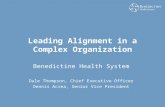 Leading Alignment in a Complex Organization