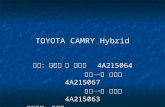 TOYOTA CAMRY Hybrid