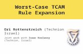 Worst-Case TCAM  Rule Expansion
