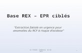 Base REX – EPR ciblés ‘’Extraction fœtale en urgence pour  anomalies du RCF à risque d’acidose’’