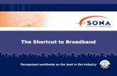 The Shortcut to Broadband