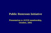 Public Restroom Initiative