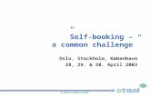 ”Self-booking –  a common challenge”