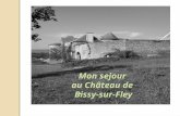 Mon  sejour au Château de  Bissy-sur-Fley