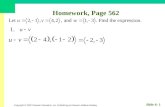 Homework, Page 562