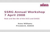 SSRG Annual Workshop 7 April 2008