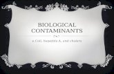 Biological contaminants
