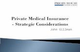 Private Medical Insurance  -  Strategic Considerations