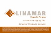 Linamar Hungary ZRt. Linamar Products Division