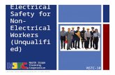 Electrical Safety for Non-Electrical Workers (Unqualified)