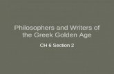 Philosophers and Writers of the Greek Golden Age