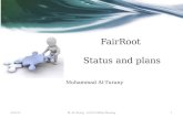 FairRoot Status and plans