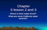 Chapter 5 lesson 2 and 3