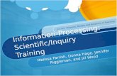 Information-Processing: Scientific/Inquiry Training