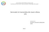 Semnale  in  transmisia  de mare  viteza LTE