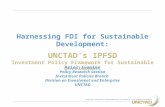 Harnessing FDI for Sustainable Development: UNCTAD’s IPFSD