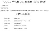 COLD WAR DEFINED  1945-1990