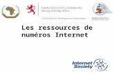 Les ressources de numéros Internet