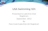 USA Swimming 101