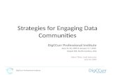 Strategies for Engaging Data Communities