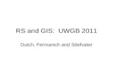 RS and GIS:  UWGB 2011