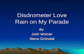 Disdrometer Love Rain on My Parade