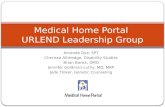 Medical Home Portal  URLEND Leadership Group