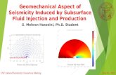 Geomechanical Aspect of Seismicity Induced by Subsurface Fluid Injection and Production