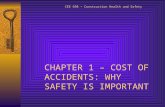 CHAPTER 1 – COST OF ACCIDENTS: WHY SAFETY IS IMPORTANT