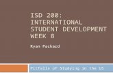 ISD 200: International Student Development Week  8