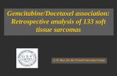 Gemcitabine/Docetaxel association: R e trospective analysis of 133 soft tissue sarcomas