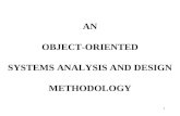 AN OBJECT-ORIENTED SYSTEMS ANALYSIS AND DESIGN METHODOLOGY