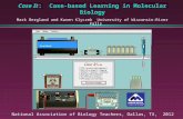 Case It :  Case-based Learning in Molecular Biology