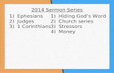 2014 Sermon Series