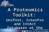 A Proteomics Toolkit: