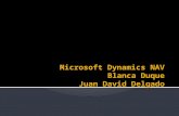 Microsoft Dynamics  NAV Blanca Duque Juan David Delgado